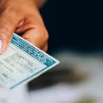September 10, 2019, Brazil. Man holds National Driver’s License (CNH). Official document of Brazil, which attests the ability of a citizen to drive land vehicles.