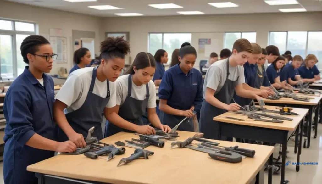 Vocational education emphasis: unlocking career potential