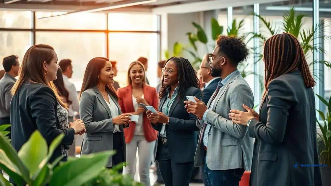 Networking in a new field