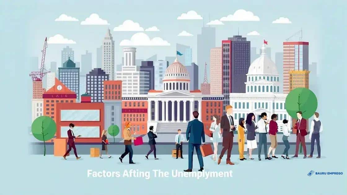 Key factors affecting unemployment