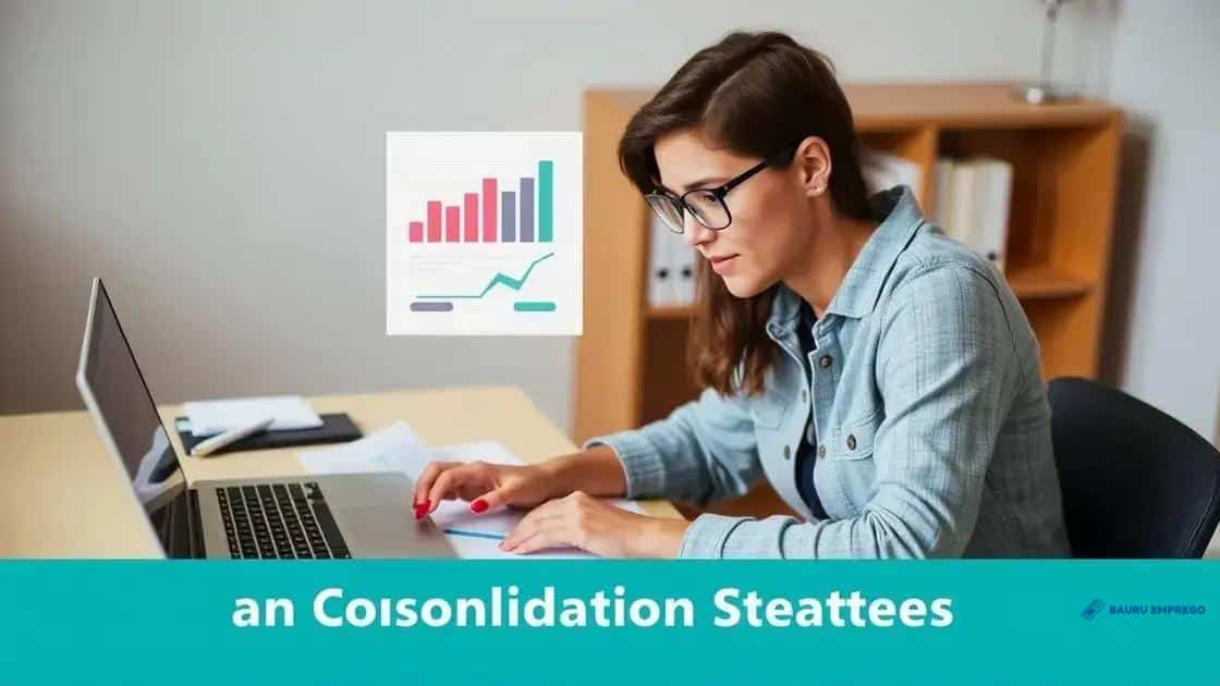 Strategies for loan consolidation