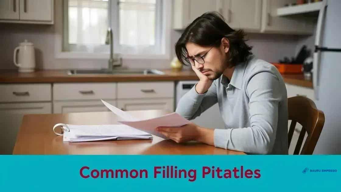 Common pitfalls to avoid when filing