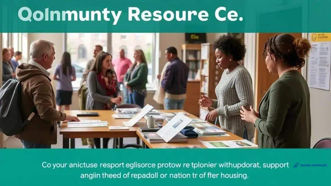Local resources for housing assistance