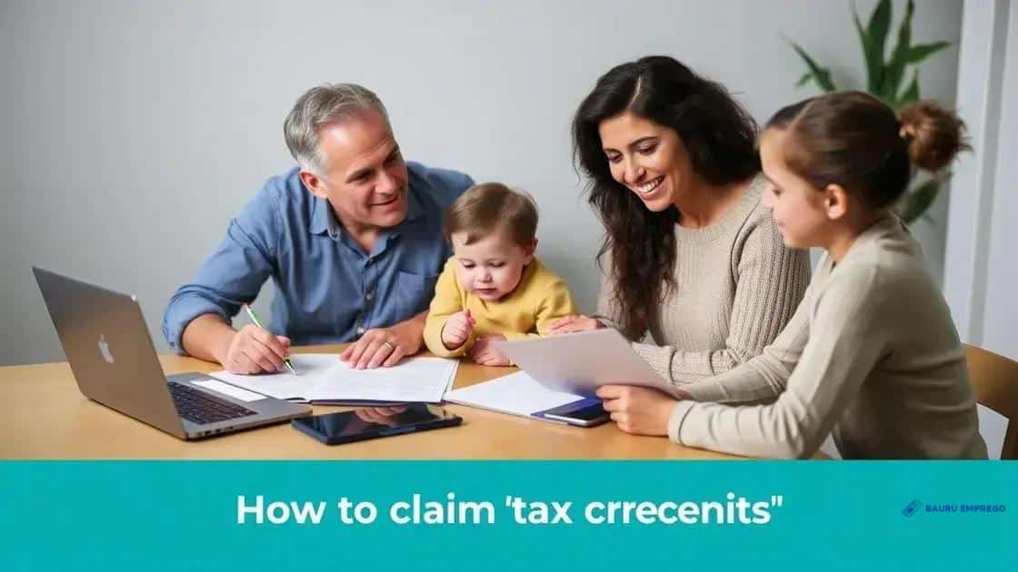 How to claim the child tax credit