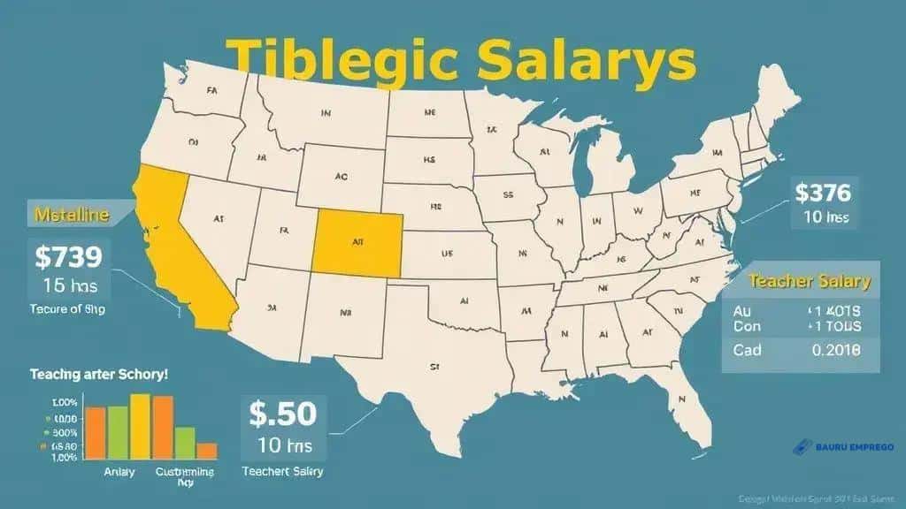 Comparative analysis of teacher salaries by region