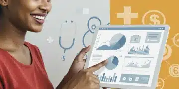 Illustration of a person optimizing their 2025 HSA for financial growth and healthcare security.