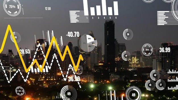 An image showing a conceptual dashboard with financial analytics focusing on municipal bonds, highlighting yield curves, risk metrics, and portfolio composition, designed for at-a-glance decision-making for bond portfolio managers.