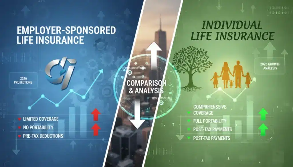 2026 Employer-Sponsored vs. Individual Life Insurance: A Data Analysis