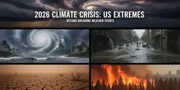 Record-breaking extreme weather events across the US in 2026 due to climate change