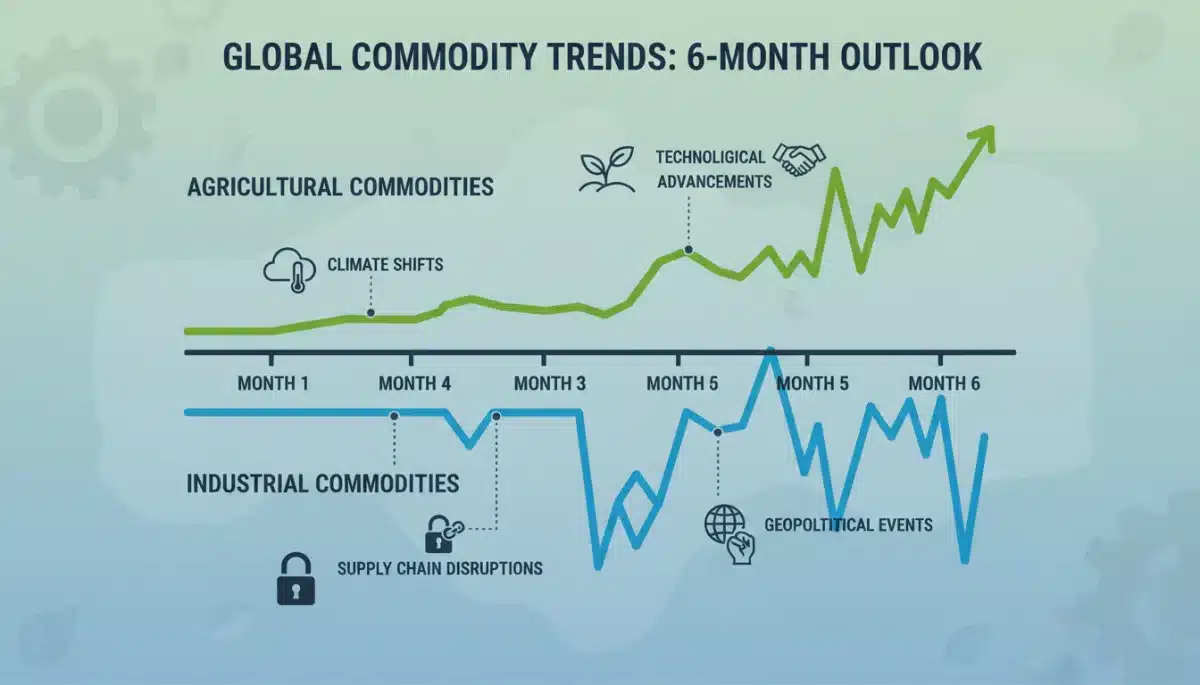 Agricultural and industrial commodity price trends for 2026