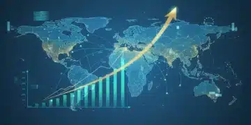Global economic forecast 2026 showing 2.5% GDP growth, technological integration, and geopolitical influences.